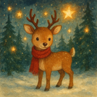 Christmas card ai generated