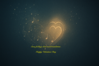 AI generated Valentine card