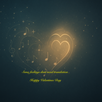 AI generated Valentine card