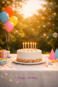 AI generated Birthday card