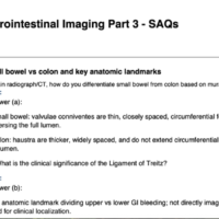 Radiology_AI_Study_Companion: Quick Revision SAQs